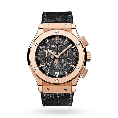 hublot uhr schwarz gold|Hublot swiss watch.